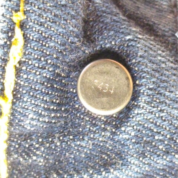 Levi's The Original Jeans Womens 16S/C Mid-Rise Skinny Denim Red Tag Embroidered - Picture 9 of 11